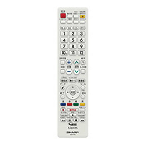Other - シャープ テレビ用リモコン106380508(シャープパーツコード：RRMCGB214WJSE )