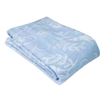 《洗えるのでいつも清潔、洗える綿敷毛布》TEKNOS 140×80cm洗える綿敷毛布EM-533