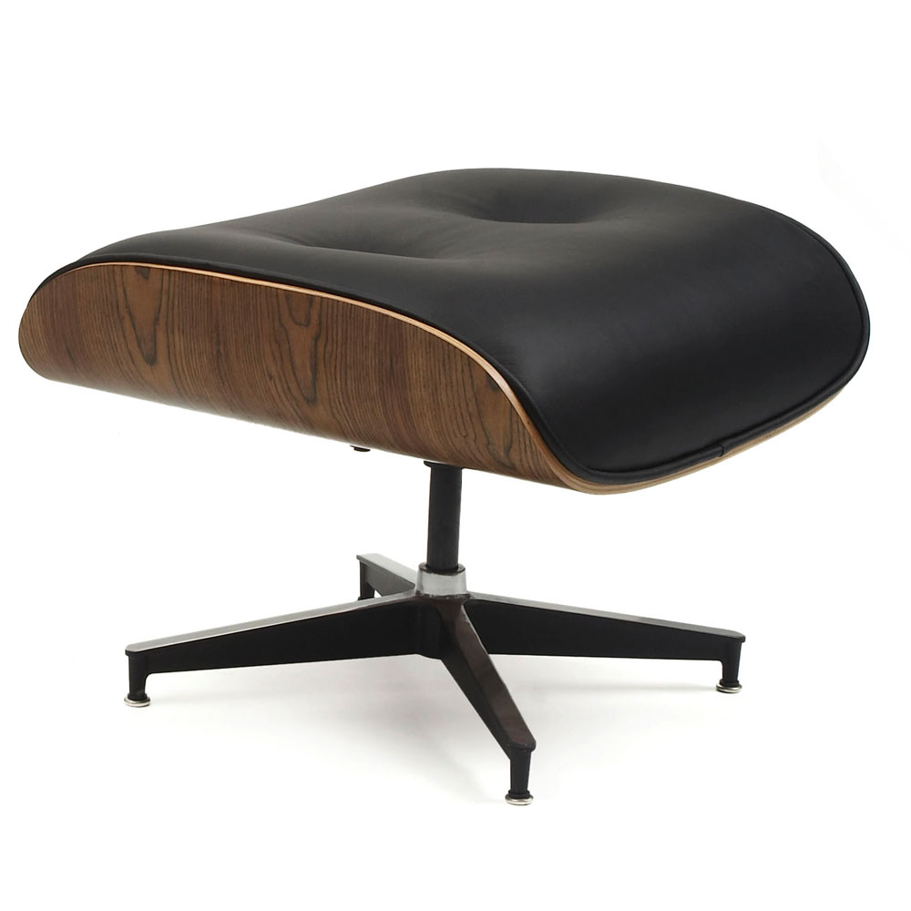 《ミッドセンチュリーのアイコン、生涯付き合える極上の座り心地》INNOVATE イームズラウンジチェアオットマン9116BO本革ブラック