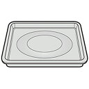 シャープ オーブンレンジ用角皿(350 416 0167)