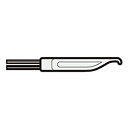 シャープ 掃除機用クリーニングブラシ(217 936 0800)【対応機種】EC-VR3S-N EC-VR3SX-B EC-VR3SX-N EC-VR3SX-S