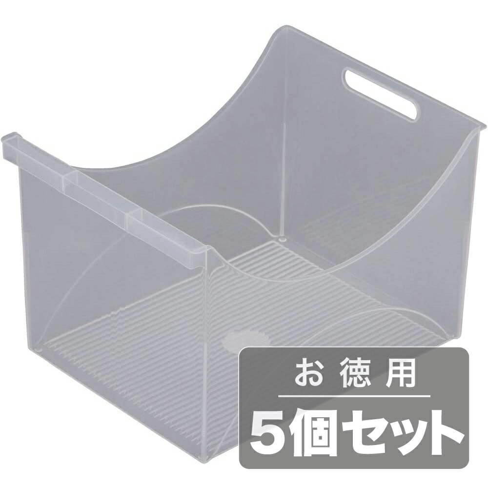 乐天商城 - 《底面山切形状で書類が倒れにくい》アイリスオーヤマ フォルダーボックスB-FB340SWスーパーワイド260mm幅(5点セット)