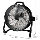 ナカトミ 羽根径45cm充電ファンDC-45AFフロア式
