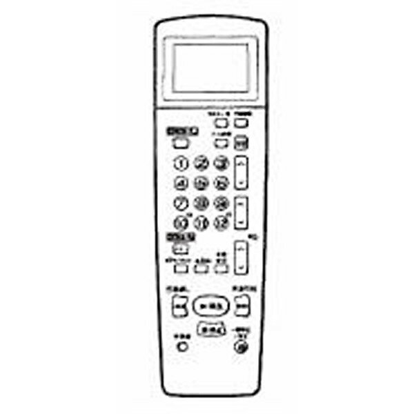 シャープ ビデオデッキ用リモコン(0