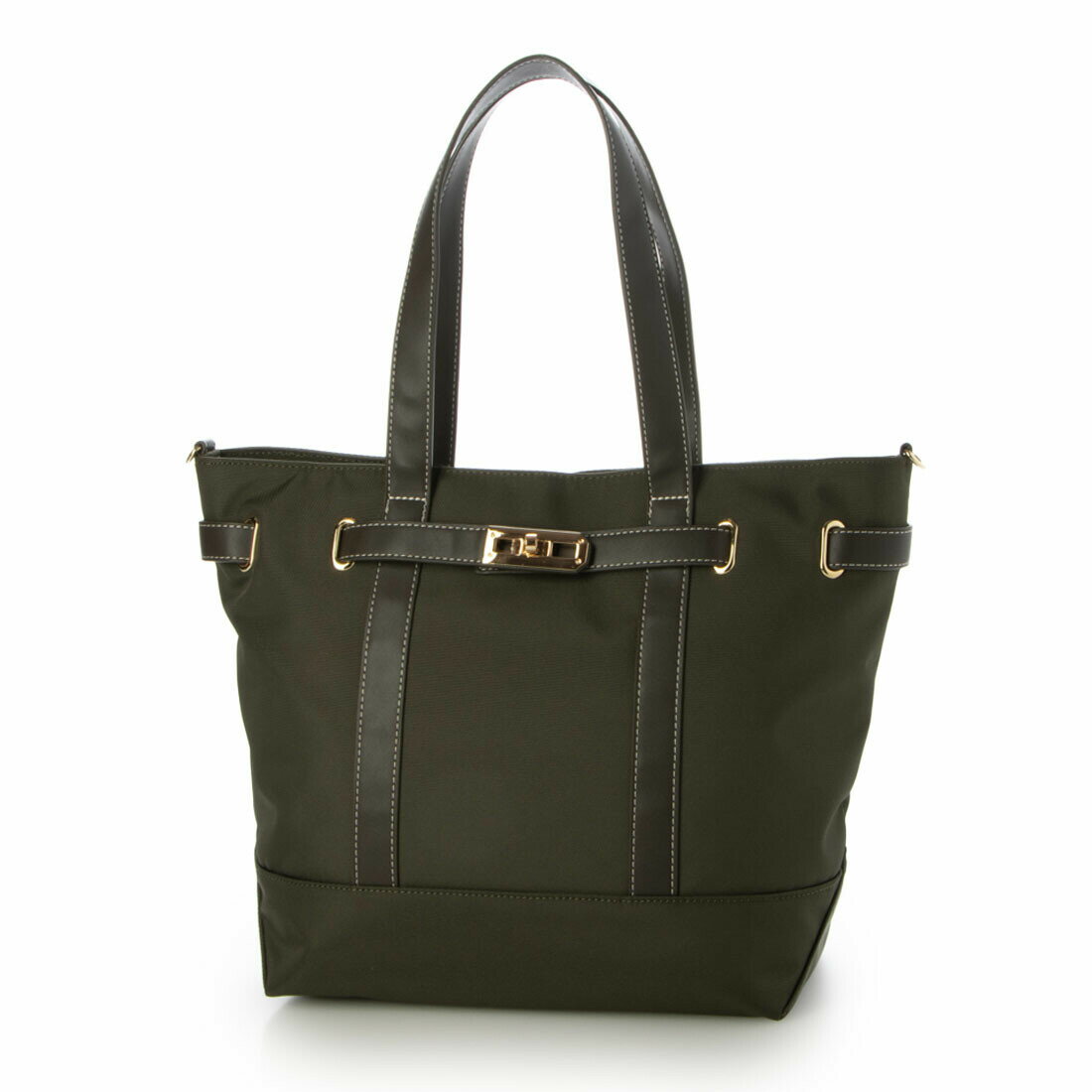 LA BAGAGERIE ベルテッド2WAYトートB0078-02 11グレー(4.0)