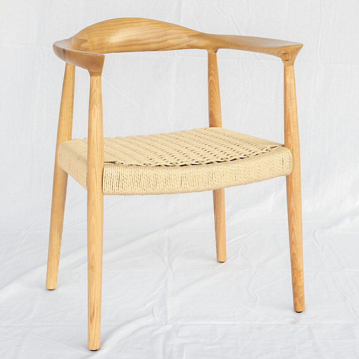 サンキャスト ラウンドチェア ペーパーコード(3OC543n)ベージュ