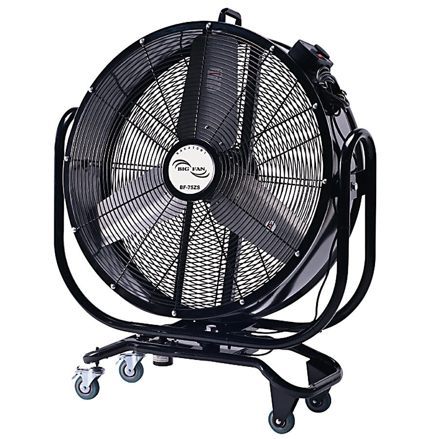 乐天商城 - ナカトミ 75CM首振りビックファン(全閉式)BF-75ZS