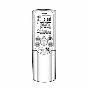 乐天商城 - 東芝 エアコン用リモコン WH-F2B(43066018)