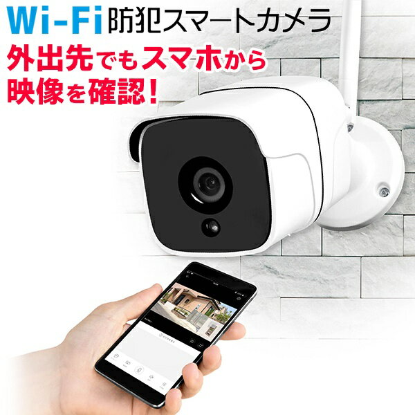 【本日P5倍+楽天カード4倍!】送料無料 ! スマホで確認 Wi-Fi スマート防犯カメラ 自動検知 暗視モード 200万画素 マイク＆スピーカー付き【 本体 ペットカメラ 見守りカメラ 監視カメラ 人感センサー 通知 動画 音声 録音 】 送料込 ◎ S◇ 防犯カメラHAC