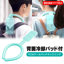 【本日P5倍+楽天カード4倍!】送料無料 !(メール便) 背面冷却パッド付き 28度で固まる 冷感ネックリング PCMクールパッドネックリング 夏物特集【 ネッ...