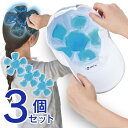【本日ポイント5倍!】送料無料 !(メール便) ひんやり 帽子用クールパッド【3個セット】冷感パッド 頭用 保冷剤 ヘルメット用【 冷感グッズ 冷凍 クール 冷...