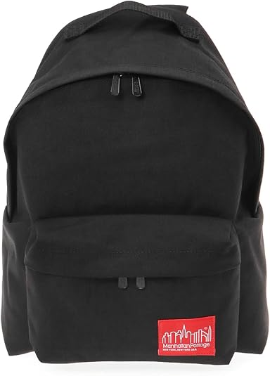 Rakuten - Manhattan Portage1210 Black リュックサック Casual Bag バッグ B5 メンズ レディース a4 男女兼用 普段使い 旅行 ブランド オシャレ 人気 カジュアル ビジネス 正規品 軽量 耐久性 丈夫 耐久性 カジュアル おしゃれ コーデュラ 贈り物