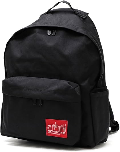 Rakuten - Manhattan Portage 1211 Black リュックサック B5 メンズ レディース 男女兼用 コーデュラ 普段使い タウン デイリー 旅行 ブランド オシャレ 人気 カジュアル マンハッタンポーテージ 正規品 丈夫 耐久性 カジュアル おしゃれ