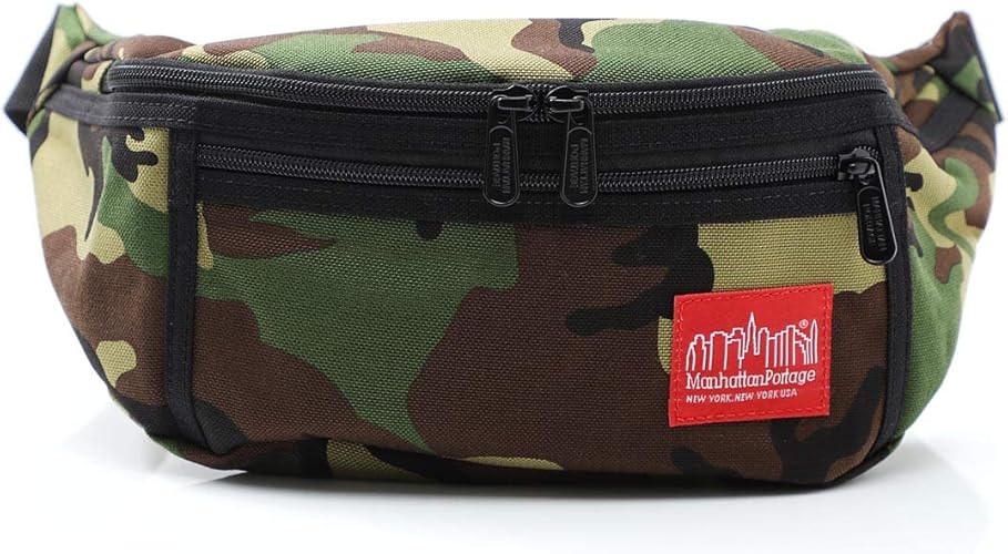 Rakuten - Manhattan Portage 正規品 ウエストポーチ1101 Camo 男女兼用 カジュアル おしゃれ 人気 コーデュラ 鞄 かばん カバン バッグ 普段使い 旅行 スポーツ レジャー アウトドア メッセンジャーバッグ ショルダーバッグ ミニメッセンジャーバッグ ミニショルダーバッグ