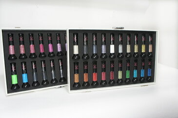 ネイルアート【ライングリッター32色セット】エアープッシュボトル入り(7ml)【メール便不可】