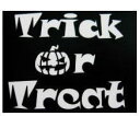 【ハロウィン】ボディペイント/タトゥー用ステンシル 単品【Trick or Treat】|ボディジュエリー|ボディアート|イベント|