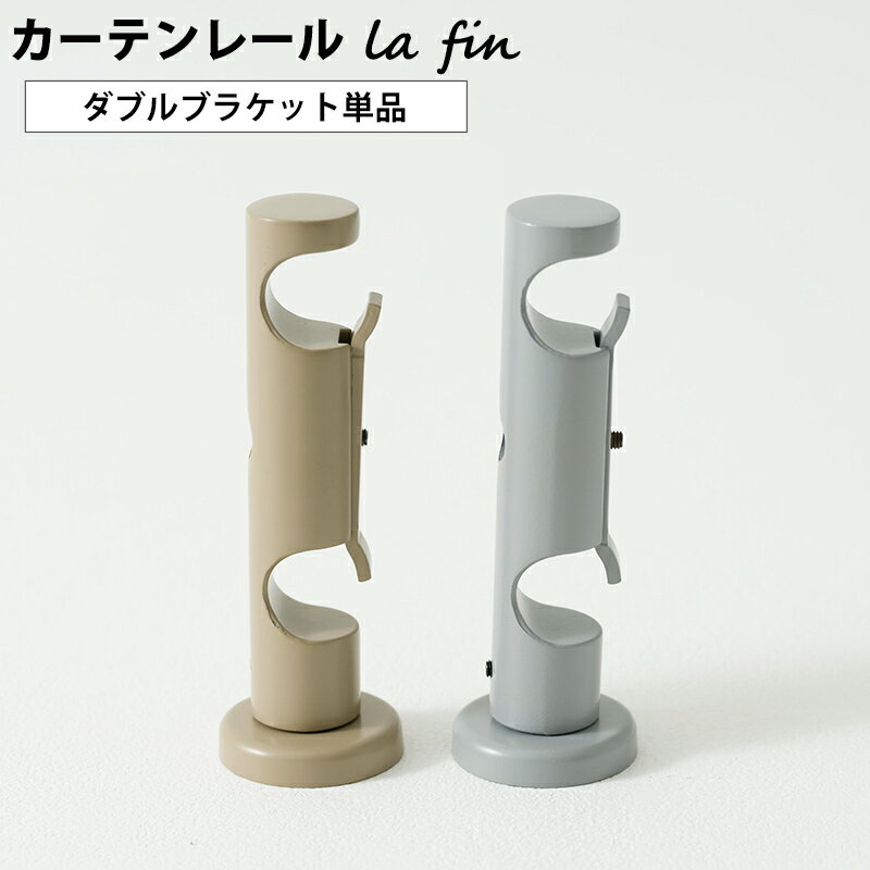 [15日限定10%OFFクーポンあり]アイアンレール ラフィン ダブルブラケット 1個 C-F-3