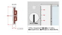 間仕切ポール スリムタイプ MGベルト片開用枠 小 3m 間仕切 部材【TT92W30】 JQ 3