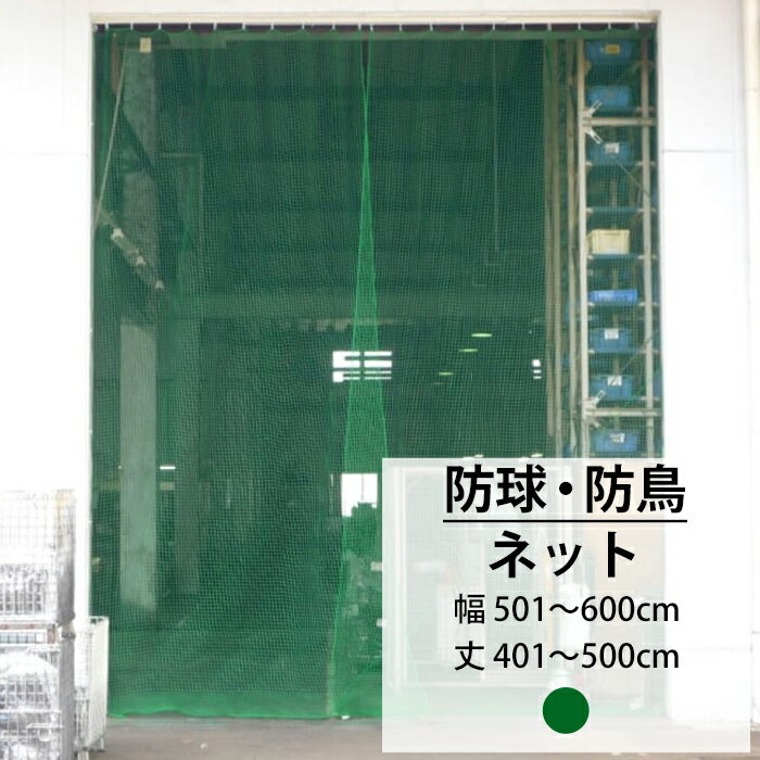 ネット 網 防鳥ネット 25mm目 幅501～600cm 丈401～500cm [440T(400d)/36本] 【NET15】野球 防球 ゴルフ 練習ネット ゴルフネット 野球ネット グランドネット 鳥害 防鳥 鳥よけ カラスよけネット 防犯ネット JQ