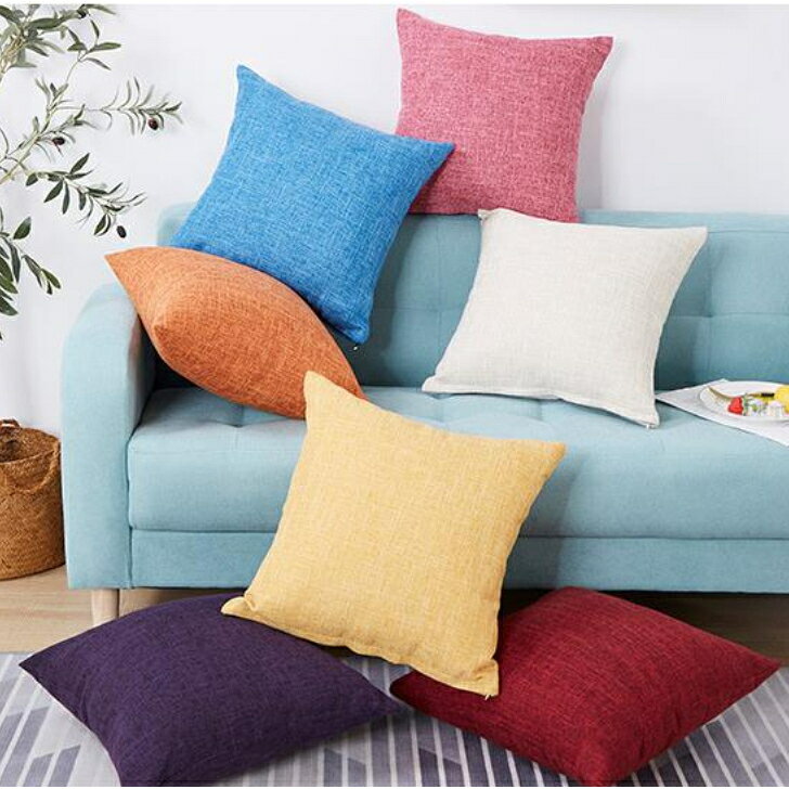 贅沢クッションカバー 40×40cm 【選べるカラー】 グレー レッド ブラウン ネイビー...