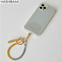 ※先行予約◇7月下旬-8月上旬納期◇【Hashibami ハシバミ】ヘマタイハートスマホハンドストラップMIX バングル チャーム iphone 全機種【送料無...