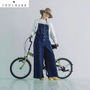 5/1は全品MAX+16倍♪【ワンダフルDAY】【先着10%クーポン】いよいよ入荷♪ショップ袋おまけ付 【INDIMARK インディマーク】 サロペット デニム...