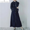 【先着10%クーポン対象】ショップ袋おまけ付【INDIMARK インディマーク】ロングスカート トルコブラック WJ119※サイズ交換OK【送料無料】正規品