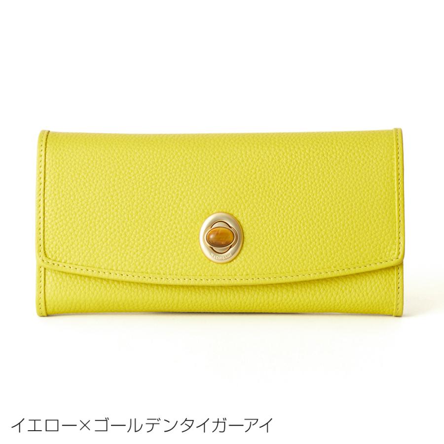 樂天商城 - 全品ポイント+7倍↑※先行予約◇5月下旬-6月上旬納期◇ショップ袋おまけ付◇メーカー価格改定【Hashibami ハシバミ】天然石 ジェムストーン レザーミニウォレット/財布 【送料無料】※予約はクーポン無効　正規品