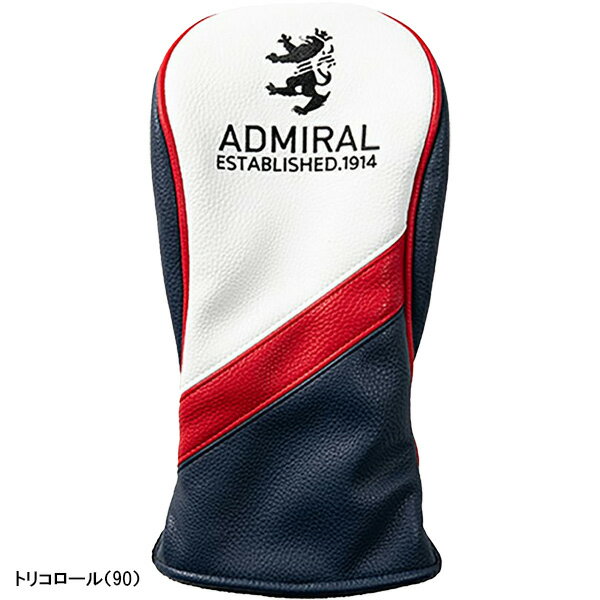アドミラルゴルフ ヘッドカバー ドライバー用 ランパント ADMG5AHA Dr用 2025年秋...