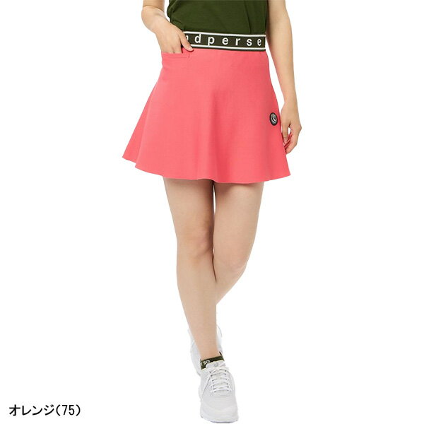 レディース アンパスィ スカート アクティブニットスカート AFF4024A1 ボトムス ゴルフウェア 2024年秋冬モデル and per se 秋冬ウェア 女性用 おしゃれ ブランド