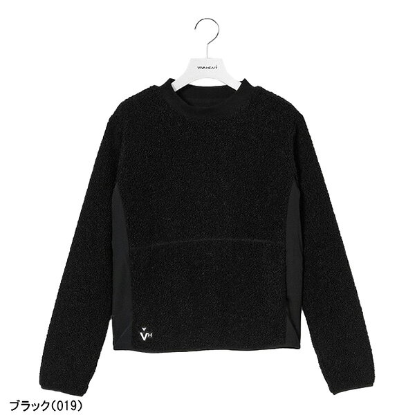 レディース ビバハート 長袖 中綿プルオーバー 012-32110 アウター ゴルフウェア 2024年秋冬モデル VIVA HEART 秋冬ウェア 女性用 トレーナー ストレッチボア 24FW おしゃれ ブランド