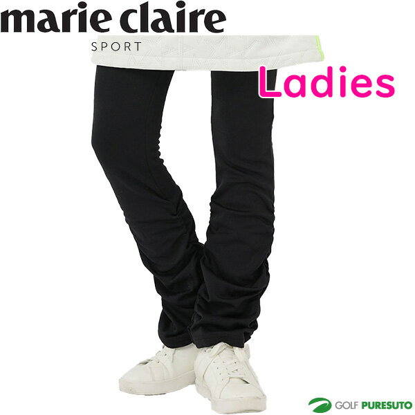 レディース マリ・クレール クレイジーホットレギンス 732-905 防寒対策 ゴルフウェア 秋冬モデル marie claire マリクレール 秋冬ウェア 女性用 732905 美脚 脚長 +8.4℃ おしゃれ 保温 ストレッチ