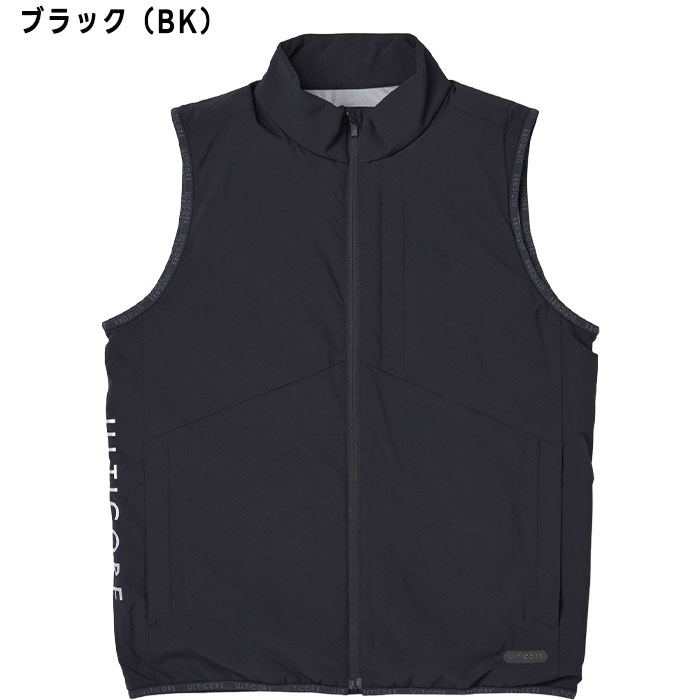 ブリヂストン ゴルフ 4Dimotion Fit 前開き 中わた ベスト FBM30C ゴルフウェア メンズ トップス 2025年秋冬モデル BRIDGESTONE GOLF おしゃれ ブランド