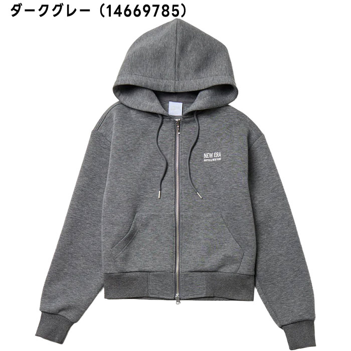 レディース ニューエラ ゴルフ 長袖 テックスウェット フルジップ フーディー 14669785／14669786 ゴルフウェア トップス 2025年秋冬モデル NEWERA GOLF おしゃれ ブランド