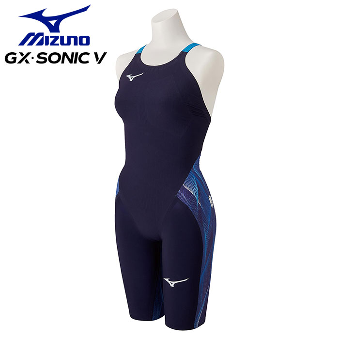 ミズノ 競泳水着 レディース 在庫処分 レディース ミズノ mizuno 競泳用GX・SONIC V MR ハーフスーツ 女性 N2MG0202 FINA承認モデル 競泳水着 中距離向け マルチレーサーモデル