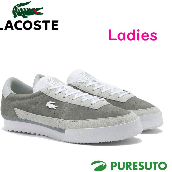 乐天商城 - レディース ラコステ LACOSTE シューズ スニーカー コートスニーカー AURA 225 8 SFA 50SFA0164 靴 ローカット スポーツシューズ 2025年モデル 紐タイプ シューレース 女性用 おしゃれ ブランド