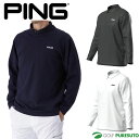 ピン ゴルフ ニット カノコ レイヤード ツインニット 621-5270904 ゴルフウェア トップス 2025年秋冬モデル PING GOLF おしゃれ ブラ...