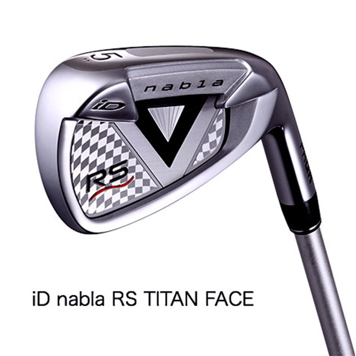 練習用クラブ プロギア iD nabla RS TITANFACE 2014年モデル アイアン 単品 ＃6 MCI PRACTICE MCI PRACTICE PLUS カーボンシャフト 練習器具 練習用 練習用シャフト PRGR iD nabla RS TITANFACE 【■PU■】