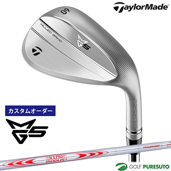 乐天商城 - カスタムオーダー テーラーメイド ミルドグラインド 5 ウェッジ NS PRO MODUS3 TOUR 130 スチールシャフト 2025年モデル 日本仕様 日本正規品 Taylormade MILLED GRIND 5 CHROME 【■Ti■】