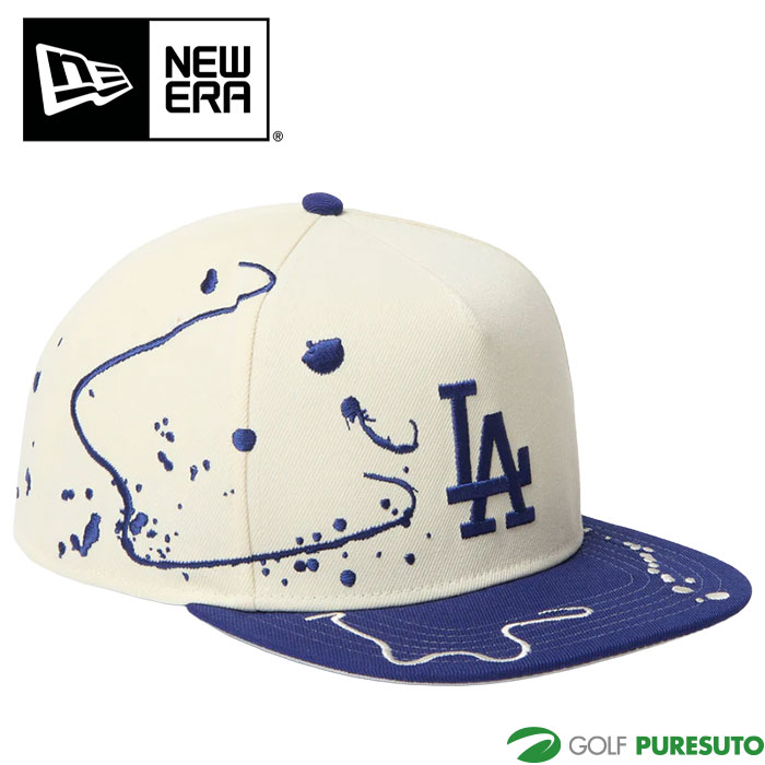 ニューエラ キャップ 5-Panel Square Visor Dripping ロサンゼルス・ドジャース 14668191 スポーツウェア 帽子 2025年秋冬モデル NEWERA おしゃれ ブランド