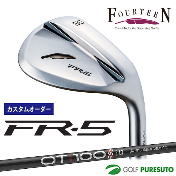 乐天商城 - カスタムオーダー フォーティーン FR-5 ウェッジ パールサテン仕上げ ウェッジ OT TOUR IRON カーボンシャフト フォーティーンオリジナルグリップ FOURTEEN エフアールファイブ 【■Kag■】
