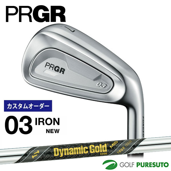 乐天商城 - カスタムオーダー プロギア 03 アイアン 単品 #5、#6、G 2025年モデル Dynamic Gold MID TOUR ISSUE スチールシャフト 日本仕様 PRGR ダイナミックゴールド DG 【■PC■】