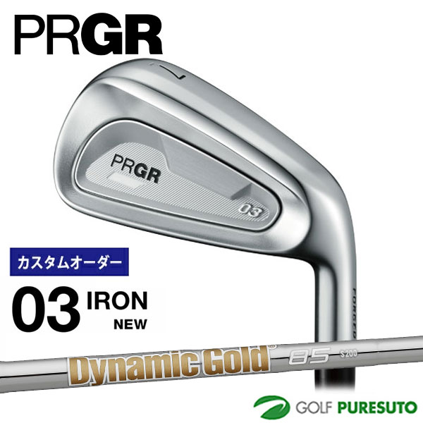 乐天商城 - カスタムオーダー プロギア 03 アイアン 単品 #5、#6、G 2025年モデル Dynamic Gold 85 スチールシャフト 日本仕様 PRGR ダイナミックゴールド DG 【■PC■】