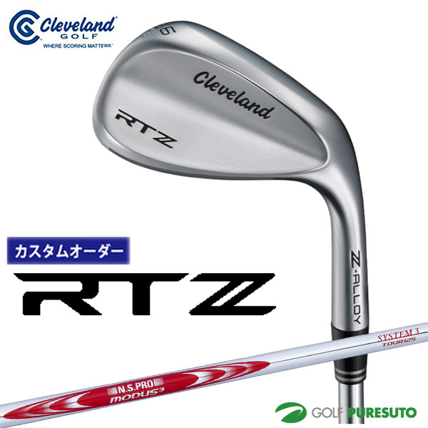 乐天商城 - カスタムオーダー クリーブランド RTZ ツアーサテン ウェッジ NS PRO MODUS3 TOUR125 スチールシャフト 2025年モデル 日本仕様 日本正規品 cleveland アールティーゼット 【■DC■】