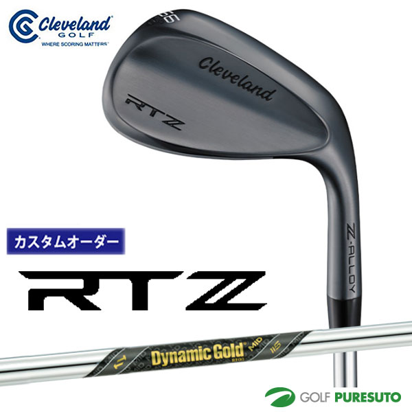 乐天商城 - カスタムオーダー クリーブランド RTZ ブラックサテン ウェッジ Dynamic Gold MID 115 スチールシャフト 2025年モデル 日本仕様 日本正規品 cleveland アールティーゼット 【■DC■】