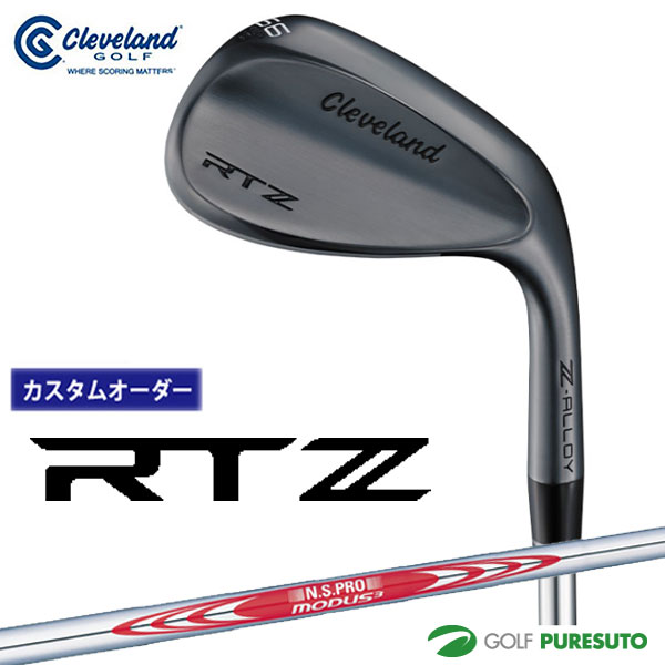 乐天商城 - カスタムオーダー クリーブランド RTZ ブラックサテン ウェッジ NS PRO MODUS3 TOUR120 スチールシャフト 2025年モデル 日本仕様 日本正規品 cleveland アールティーゼット 【■DC■】