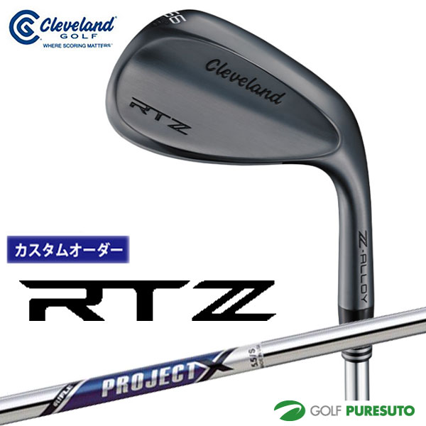 カスタムオーダー クリーブランド RTZ ブラックサテン ウェッジ P...(4.0)