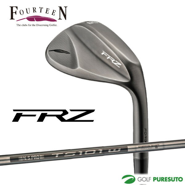 乐天商城 - フォーティーン FRZ ウェッジ スモーキーサテン仕上げ N.S.PRO TS-101wBK WEDGE スチールシャフト FOURTEEN エフアールゼット 【■Kag■】