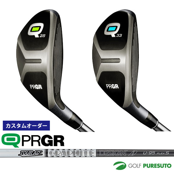 乐天商城 - カスタムオーダー プロギア Q ユーティリティー TOUR AD U シャフト 日本仕様 PRGR キュー 【■PC■】