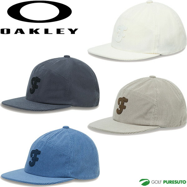 乐天商城 - オークリー OAKLEY キャップ FOS902203 フラットキャップ 平つば コーデュロイ カジュアル アウトドア タウンユース 帽子 ヘッドウェア メンズ レディース ユニセックス Fgl Flat Cap FA 25.0 秋冬ウェア おしゃれ ブランド